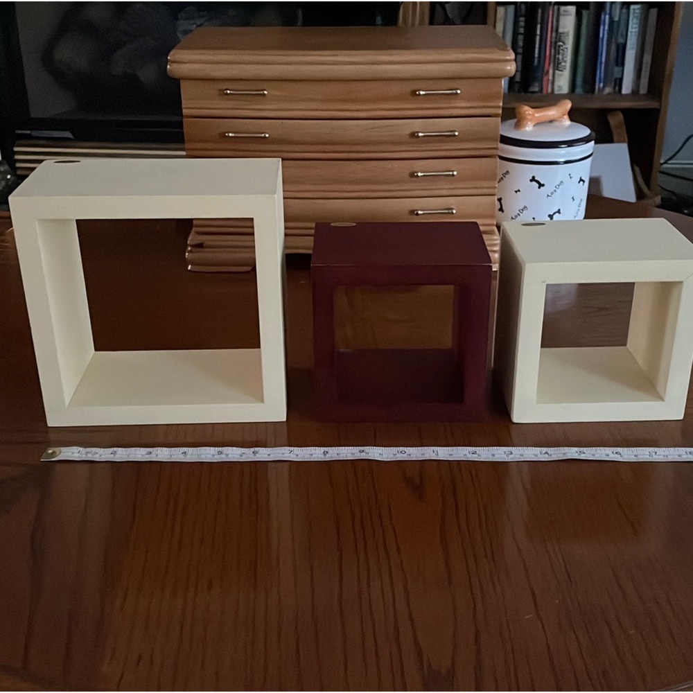 Wooden Pier 1 Shadow boxes